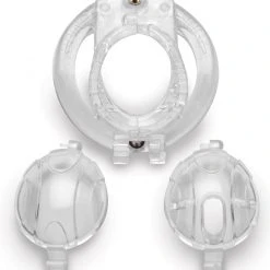 Master Series BDSM Lockdown Customizable Chastity Cage -
