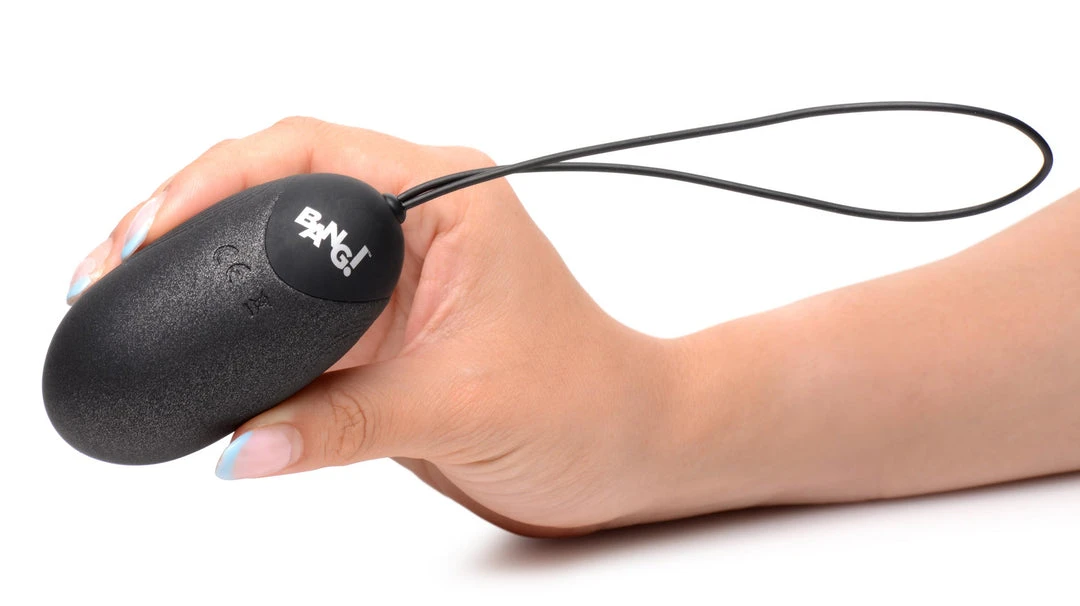 Bang 25X Vibrating Silicone XL Egg With Remote Control Vibrators 4 Bang 25X Vibrating Silicone XL Egg With Remote Control Vibrators