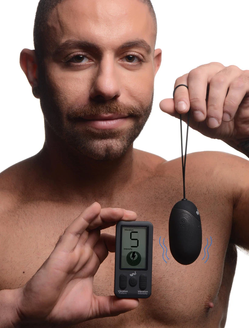 Bang 25X Vibrating Silicone XL Egg With Remote Control Vibrators 3 Bang 25X Vibrating Silicone XL Egg With Remote Control Vibrators