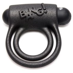 Bang 25X Vibrating Silicone Cock Ring With Remote Control Penis Pleasure