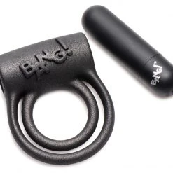 Bang 25X Vibrating Silicone Cock Ring With Remote Control Penis Pleasure