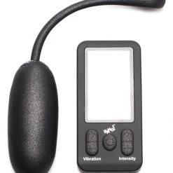 Bang 25X Platinum Series Plush Egg With Digital Remote Control Vibrators