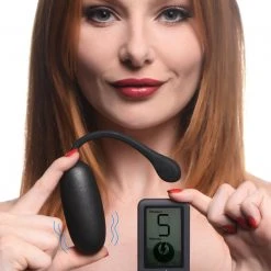 Bang 25X Platinum Series Plush Egg With Digital Remote Control Vibrators