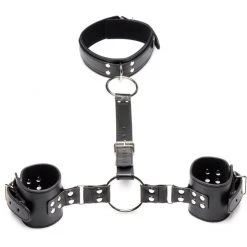 Strict BDSM Neck To Wrist Restraints