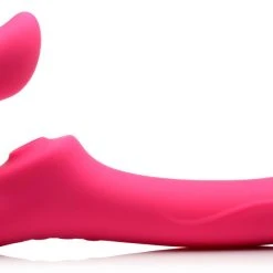 Strap U Dildos & Strap-Ons Licking And Vibrating Strapless Strap-On With Remote Control