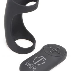 Trinity Men 28X G-Shaft Silicone Ring With Remote Control Penis Pleasure