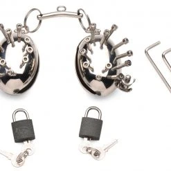 Master Series Scrotum Egg Shells With Spikes BDSM