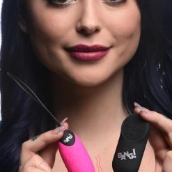 Bang! 28X Swirl Silicone Vibrating Egg With Remote Control Vibrators