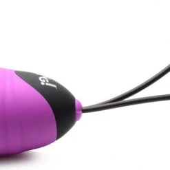 Bang! Vibrators 28X Ribbed Silicone Vibrating Egg With Remote Control