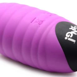 Bang! Vibrators 28X Ribbed Silicone Vibrating Egg With Remote Control