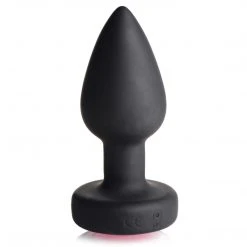 Booty Sparks 28X Vibrating Silicone Gem Anal Plug - Small