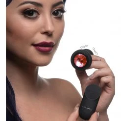 Booty Sparks 28X Vibrating Silicone Gem Anal Plug - Small