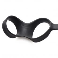 Swell 10X Inflatable And Vibrating Prostate Plug With Cock And Ball Ring