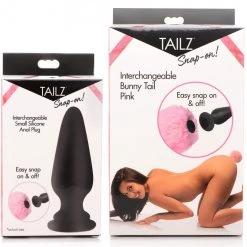 Tailz Small Anal Plug With Interchangeable Bunny Tail -