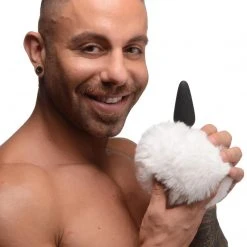 Tailz Small Anal Plug With Interchangeable Bunny Tail -