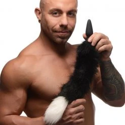 Tailz Small Anal Plug With Interchangeable Fox Tail -