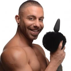 Tailz Large Anal Plug With Interchangeable Bunny Tail -