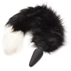 Tailz Large Anal Plug With Interchangeable Fox Tail - 21 Tailz Large Anal Plug With Interchangeable Fox Tail -