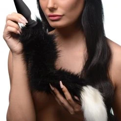 Tailz Large Anal Plug With Interchangeable Fox Tail -
