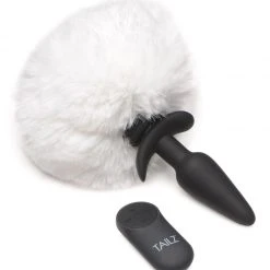 Tailz Large Vibrating Anal Plug With Interchangeable Bunny Tail -