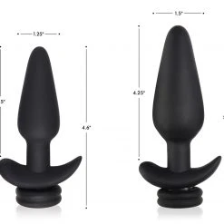 Tailz Small Vibrating Anal Plug With Interchangeable Fox Tail -