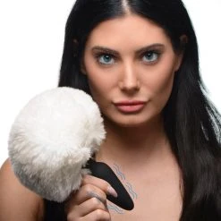 Tailz Large Vibrating Anal Plug With Interchangeable Bunny Tail -