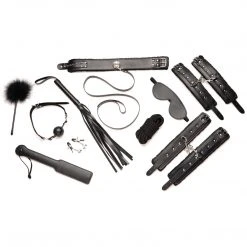 Master Series Hook Up 10 Piece Plush Bondage Set BDSM