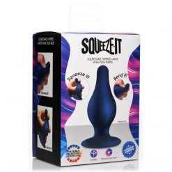 Squeeze-It Squeezable Tapered Large Anal Plug -