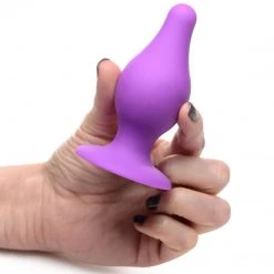 Squeeze-It Squeezable Tapered Large Anal Plug -