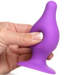 Squeeze-It Squeezable Tapered Large Anal Plug -