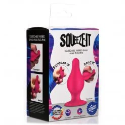 Squeeze-It Squeezable Tapered Large Anal Plug -