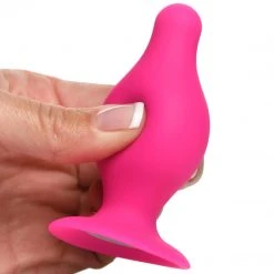 Squeeze-It Squeezable Tapered Large Anal Plug -