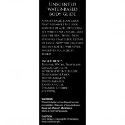 Master Series Essentials Jizz Unscented Water-Based Lube - 16oz