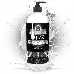 Master Series Essentials Jizz Unscented Water-Based Lube - 16oz