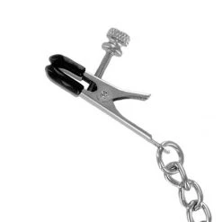 Frisky BDSM Breathable Ball Gag With Nipple Clamps