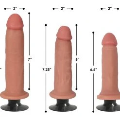 Jock Light Vibrating Dildo - 6 Inch