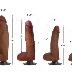 Jock Light Vibrating Dildo - 6 Inch