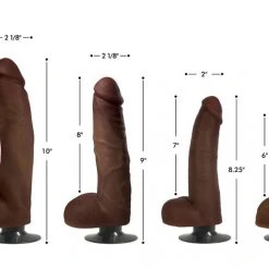 Jock Light Vibrating Dildo - 6 Inch