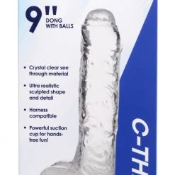 Dildos & Strap-Ons Jock C-Thru Dildo - 7 Inch