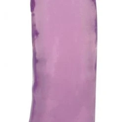 Lollicock 7 Inch Slim Stick With Balls Grape Ice Dildo