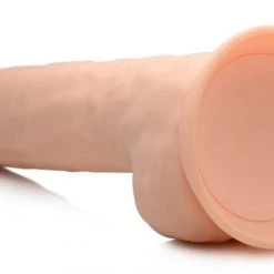 Fleshstixxx Silexpan Hypoallergenic Silicone Dildo With Balls - 8.5 Inch