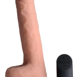 Big Shot Vibrating & Thrusting Remote Control Silicone Dildo - 9 Inch Dildos & Strap-Ons