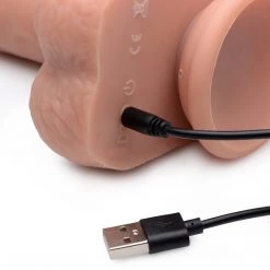 Big Shot Vibrating & Thrusting Remote Control Silicone Dildo - 9 Inch Dildos & Strap-Ons