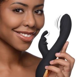 Lollicock 7 Inch Silicone Dildo With Balls - Berry