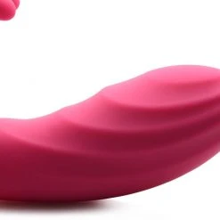 Lollicock 7 Inch Silicone Dildo With Balls - Berry
