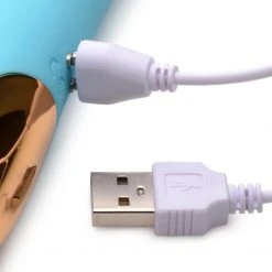 Lollicock 7 Inch Silicone Dildo With Balls - Berry