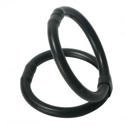 Trinity Vibes Penis Pleasure Easy Release Silicone Duo Cock Ring