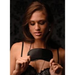 GreyGasms BDSM Satin Blindfold