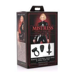 Mistress By Isabella Sinclaire Isabella Sinclaire Remote Silicone Cock Ring And Anal Plug Set 13 Mistress By Isabella Sinclaire Isabella Sinclaire Remote Silicone Cock Ring And Anal Plug Set