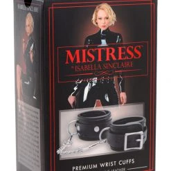 Mistress By Isabella Sinclaire BDSM Isabella Sinclaire Premium Leather Wrist Cuffs